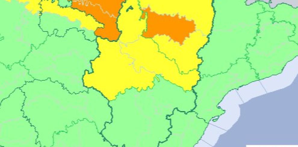 AMPLIACIÓN: Aviso lluvias y tormentas 