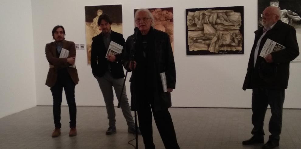 Natalio Bayo dialoga con la obra de Goya en el IAACC Pablo Serrano a través de 70 obras