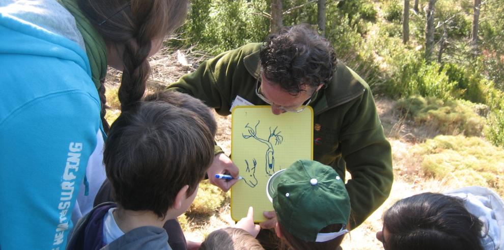 Sostenibilidad y Educación ponen en marcha el proyecto “Aragón, Aula Natural”