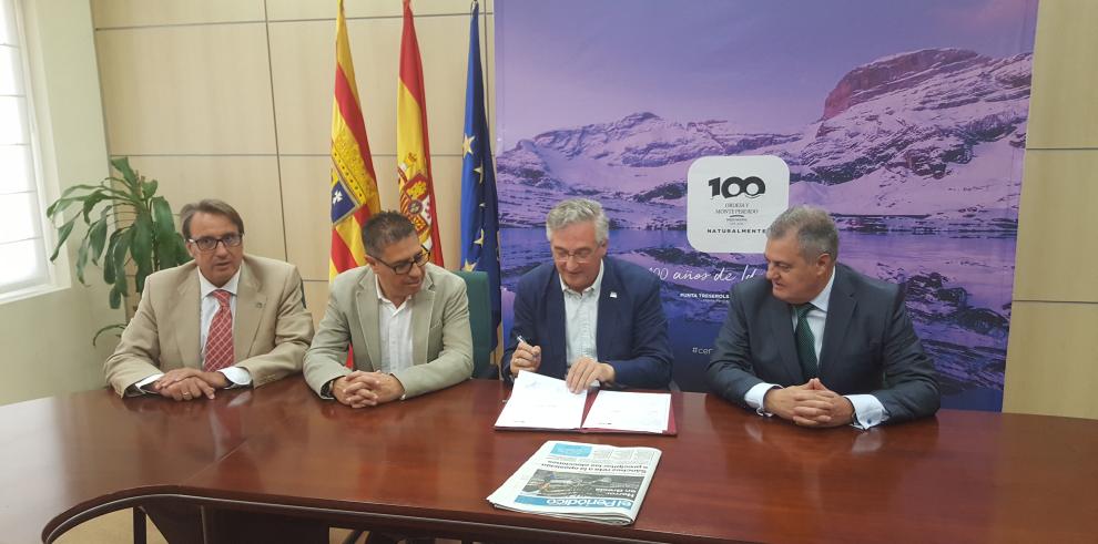 El Periódico de Aragón promocionará el Centenario de Parque Nacional de Ordesa y Monte Perdido como empresa patrocinadora