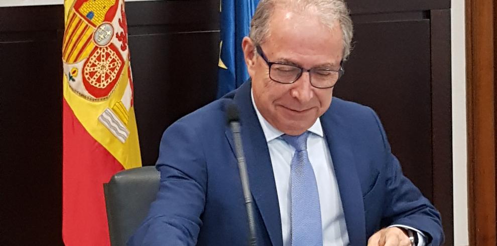 La presión fiscal de los tributos sobre los que Aragón tiene capacidad normativa se mantiene por debajo de la media nacional