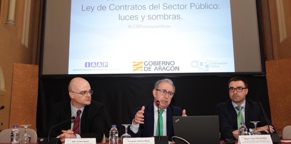 El Gobierno de Aragón podría recurrir la Ley de Contratos del Sector Público ante el Constitucional