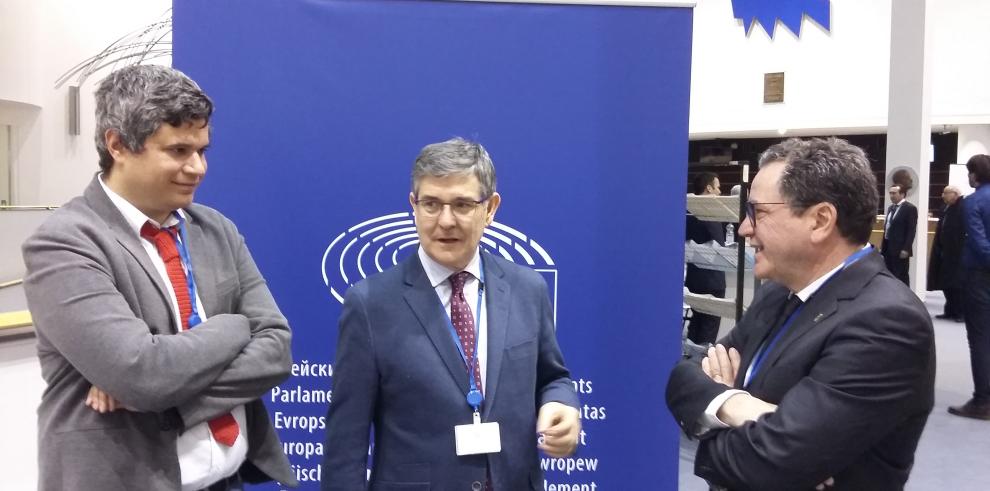 Guillén, en Bruselas: “El Gobierno de Aragón ha invertido en banda ancha porque entendimos que era un elemento clave para luchar contra la despoblación”