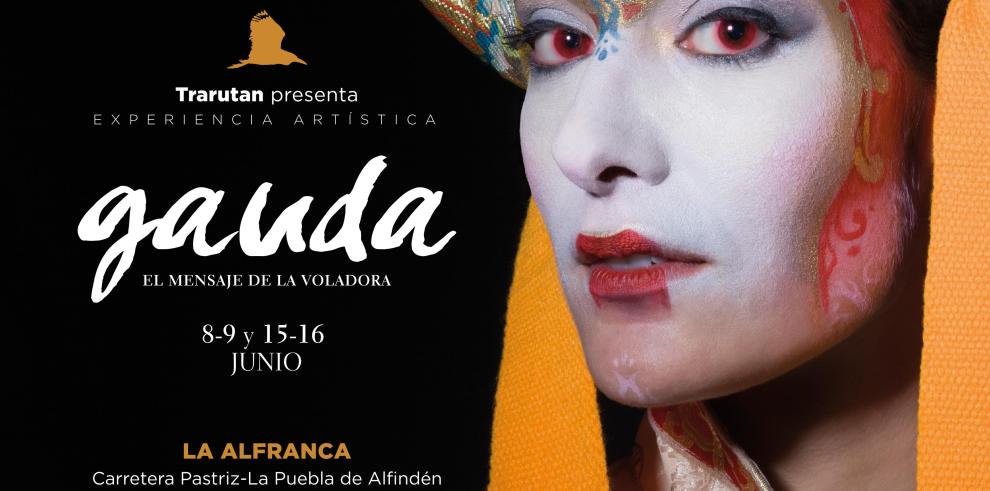 Las veladas artísticas y medio ambientales regresan a Espacio Alfranca con el espectáculo “GAUDA, el mensaje de la voladora”