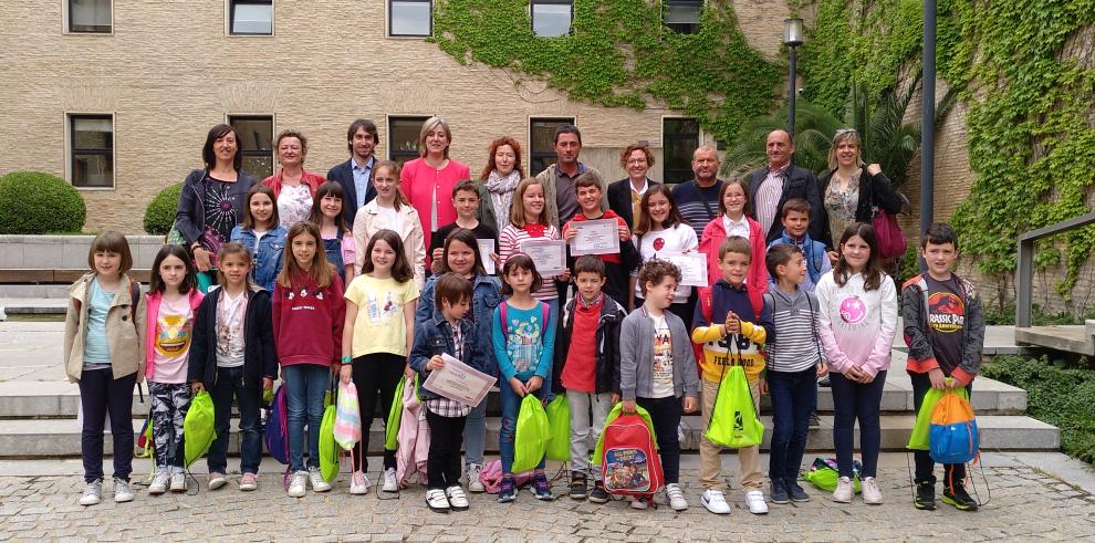 Los alumnos del CRA Los Bañales, ganadores del concurso “Un viaje por el patrimonio de mi comunidad”