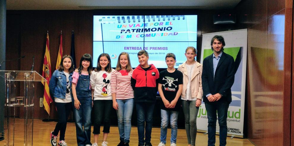 Los alumnos del CRA Los Bañales, ganadores del concurso “Un viaje por el patrimonio de mi comunidad”