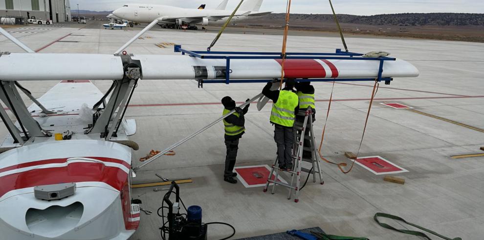 Singular Aircraft aterriza en el Aeropuerto de Teruel