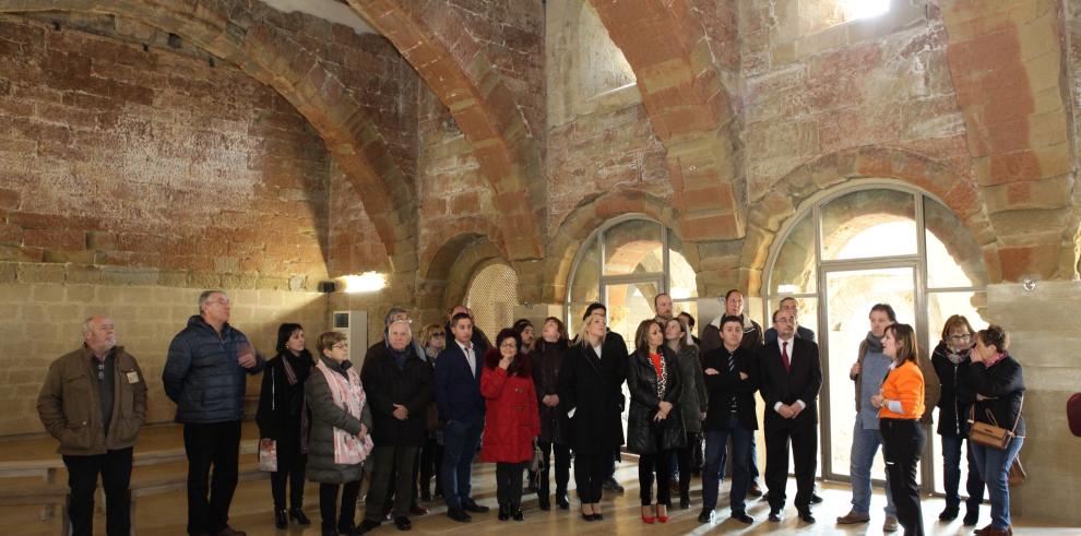 El Presidente de Aragón anuncia en Sijena que el Plan Director y proyecto museístico del monasterio se presentará el 4 de abril