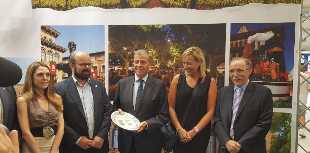 La consejera Gastón destaca en la Feria de Barbastro el empuje exportador del sector agroalimentario aragonés con un crecimiento anual del 12%