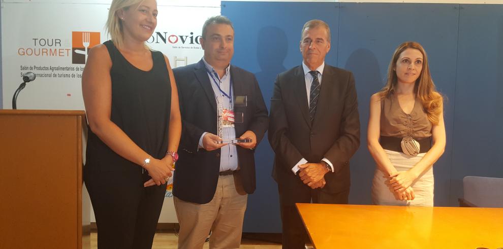 La consejera Gastón destaca en la Feria de Barbastro el empuje exportador del sector agroalimentario aragonés con un crecimiento anual del 12%