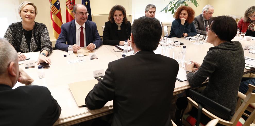 La ministra de Transición Ecológica se compromete a no autorizar el cierre de la central térmica de Andorra hasta que no haya un compromiso firme de Endesa de invertir en un plan de transición justa en la zona