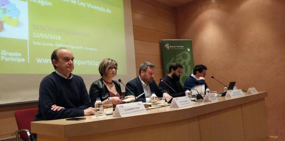 Comienza el proceso de participación ciudadana del anteproyecto de Ley de Vivienda