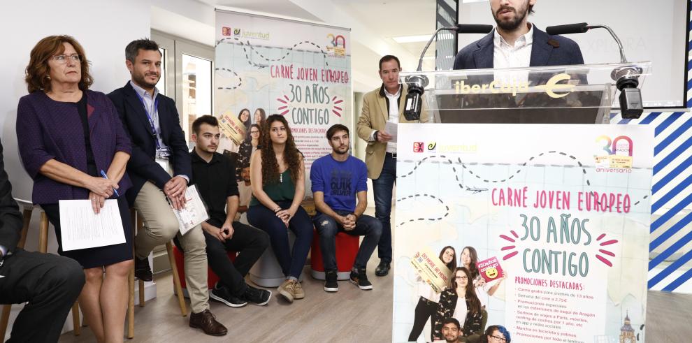 El Programa Carné Joven celebra su 30 aniversario en Aragón con concursos, sorteos, eventos y promociones