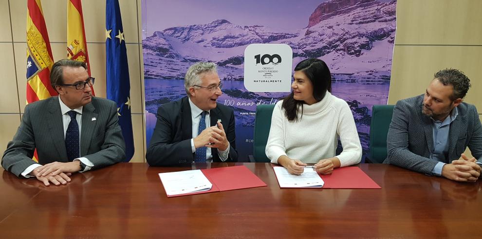 La Corporación Aragonesa de Radio y Televisión, entidad colaboradora del Centenario del Parque Nacional de Ordesa y Monte Perdido