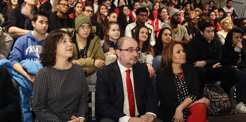 Lambán muestra su apoyo al sector de artes escénicas, cuyas ayudas se han multiplicado por diez desde el inicio de la legislatura