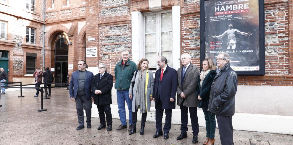 El Presidente de Aragón reivindica la vigencia de la Constitución Española en Tolouse, en agradecimiento a la ciudad francesa que mayor número de exiliados acogió