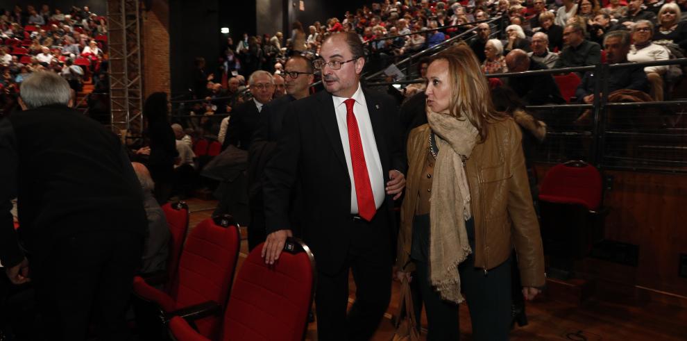 El Presidente de Aragón reivindica la vigencia de la Constitución Española en Tolouse, en agradecimiento a la ciudad francesa que mayor número de exiliados acogió