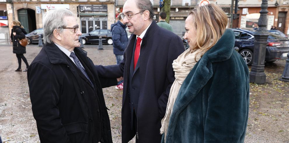 El Presidente de Aragón reivindica la vigencia de la Constitución Española en Tolouse, en agradecimiento a la ciudad francesa que mayor número de exiliados acogió