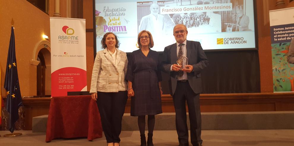 Asapme premia al Inaem por su impulso a la inserción laboral de las personas con enfermedades mentales