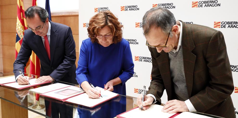 Gobierno de Aragón, Endesa y Fundación Ecología y Desarrollo refuerzan su colaboración en la atención directa a hogares vulnerables para hacer frente a la pobreza energética