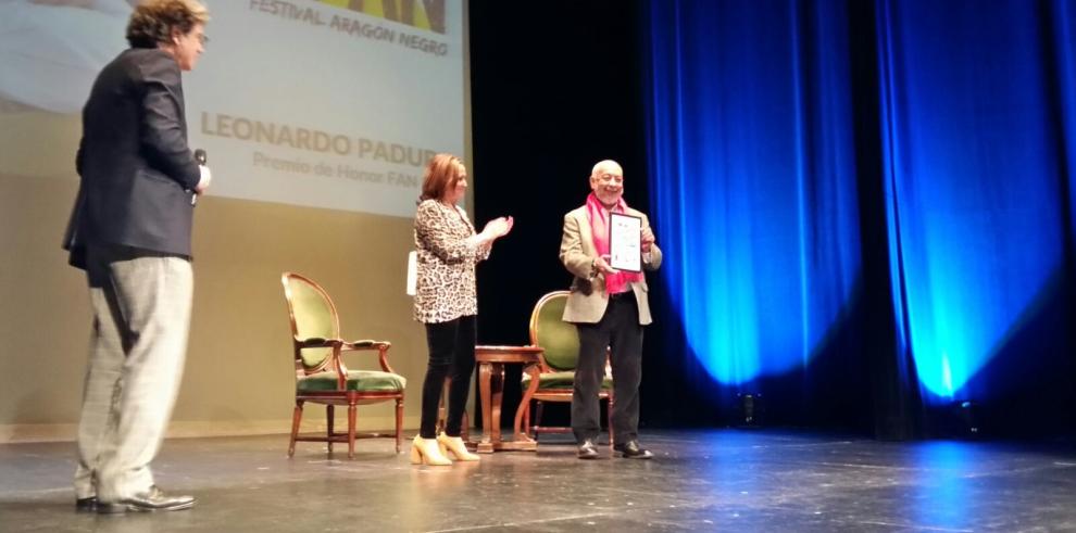 Aragón Negro homenajea al escritor cubano Leonardo Padura en el Teatro Principal