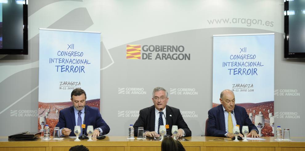 Cerca de 250 profesionales de la viticultura participarán en el XII Congreso Internacional del Terroir organizado por el Gobierno de Aragón