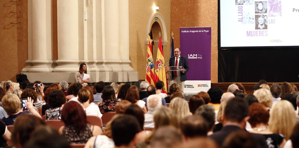 El Instituto Aragonés de la Mujer celebra 25 años con la Ley de Igualdad aprobada por unanimidad y el mayor presupuesto de su historia