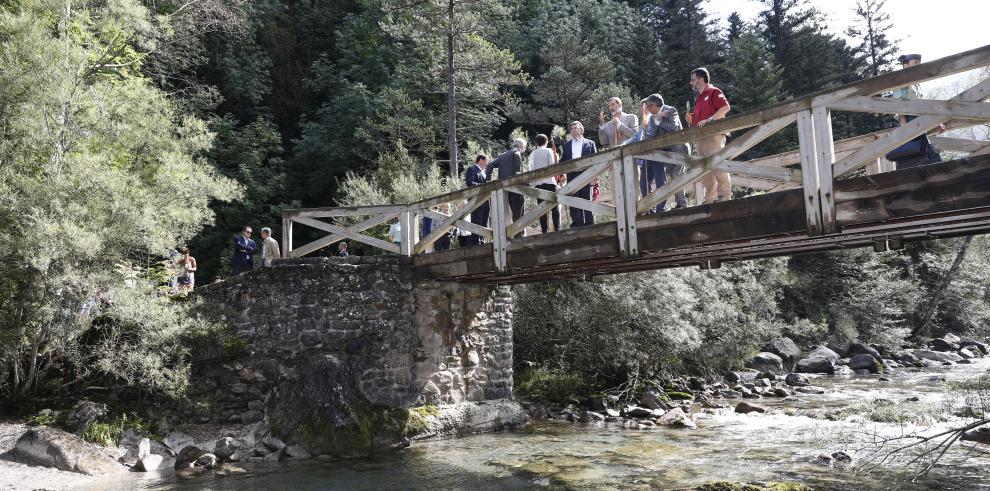 Homenaje a la Guardia Civil en el Centenario del Parque Nacional de Ordesa y Monte Perdido