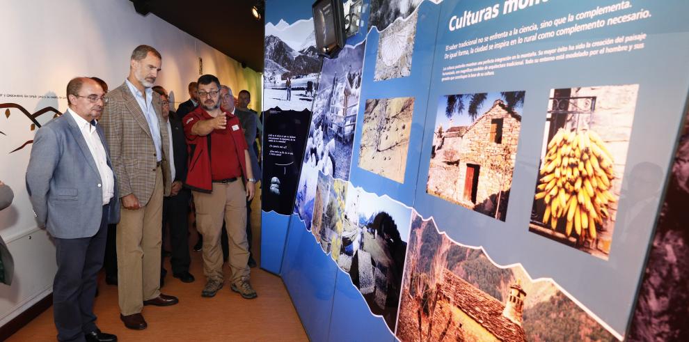 La celebración del centenario del Parque de Ordesa recibe el espaldarazo de la visita del Rey