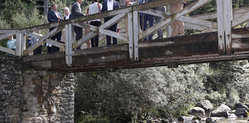 La celebración del centenario del Parque de Ordesa recibe el espaldarazo de la visita del Rey