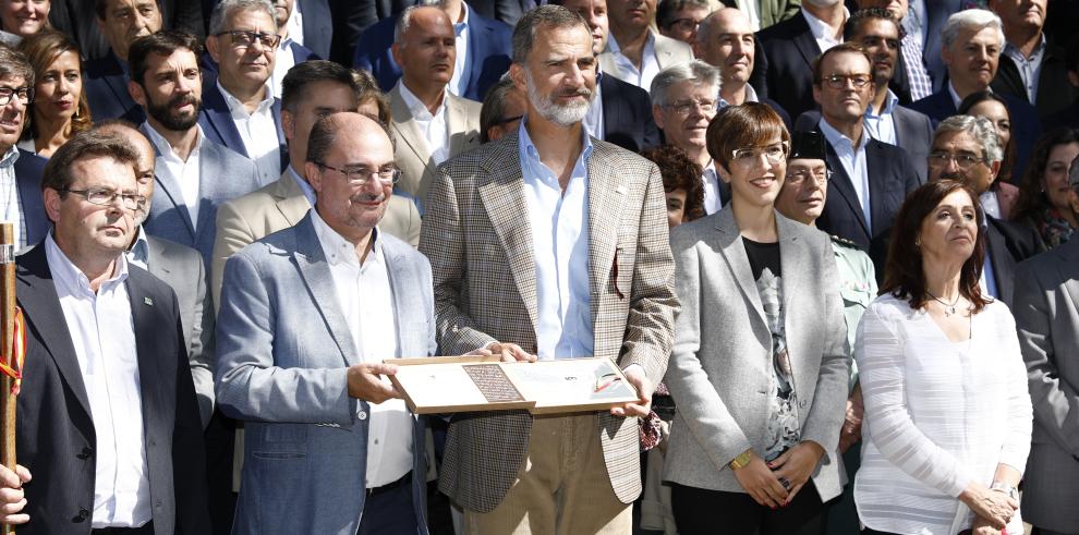 La celebración del centenario del Parque de Ordesa recibe el espaldarazo de la visita del Rey