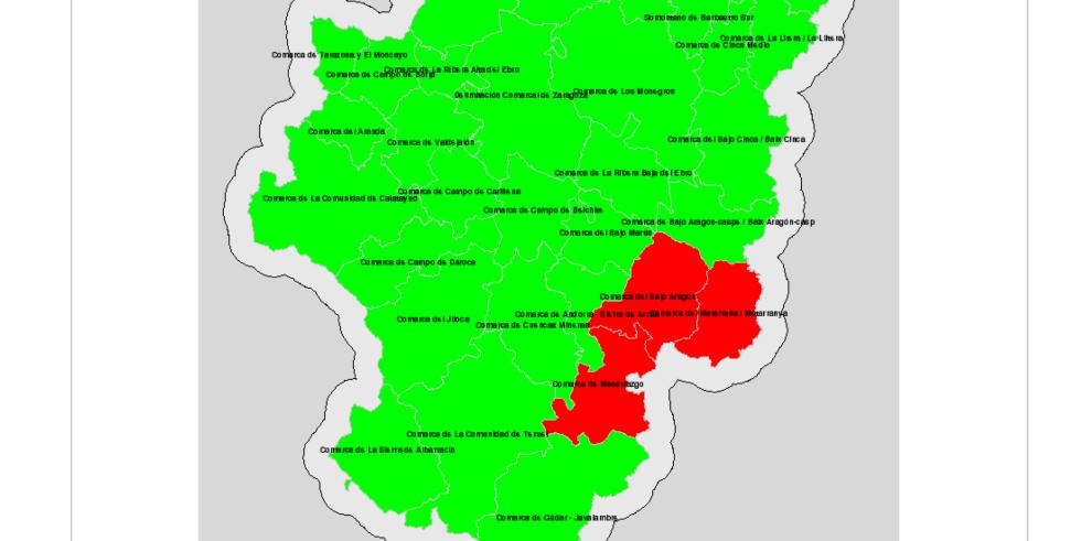 Mapa de Indice de Riesgo de Incendios 11-01-8