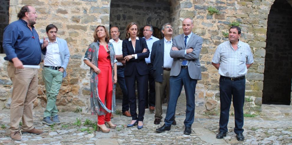 El Monasterio de San Victorián estrena iluminación gracias a la colaboración entre el Gobierno de Aragón y Red Eléctrica de España