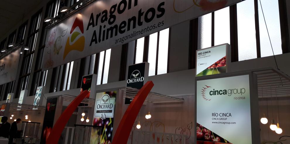 Los productores aragoneses exponen el potencial hortofrutícola de la región en el escaparate mundial de Fruit Logistica