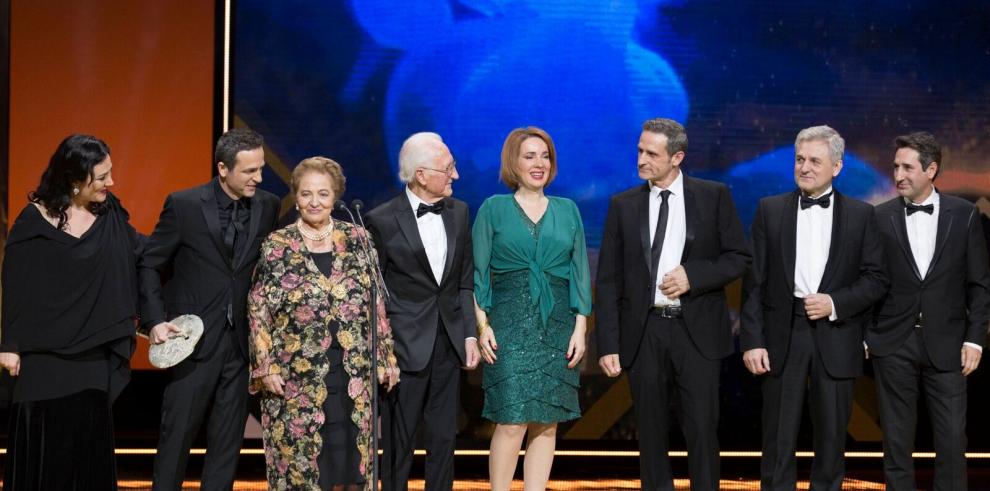 Lluvia y estrellas en la Gala de los Premios Forqué celebrados en Zaragoza por primera vez