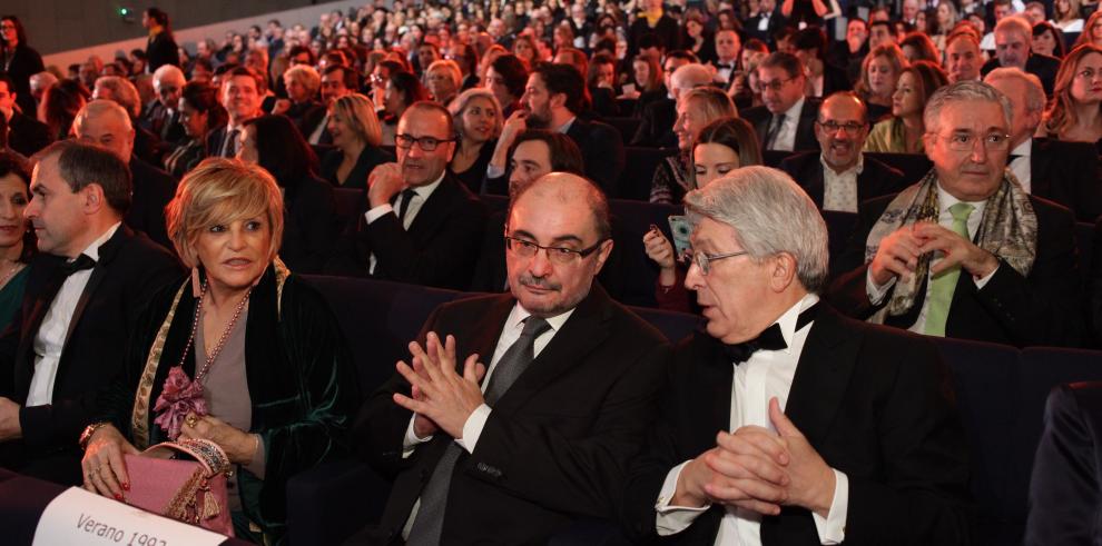 Lluvia y estrellas en la Gala de los Premios Forqué celebrados en Zaragoza por primera vez