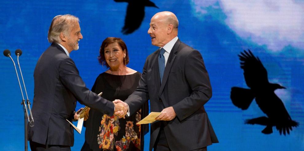 Lluvia y estrellas en la Gala de los Premios Forqué celebrados en Zaragoza por primera vez