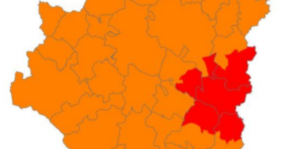 Prealerta roja por riesgo de incendios forestales en el Bajo Ebro Forestal