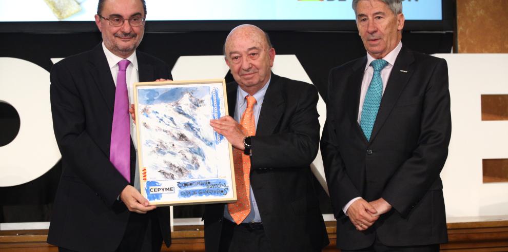 Treinta y tres pymes de todas las comarcas aragonesas y Casa Ganaderos, premios de la segunda edición de Cepyme