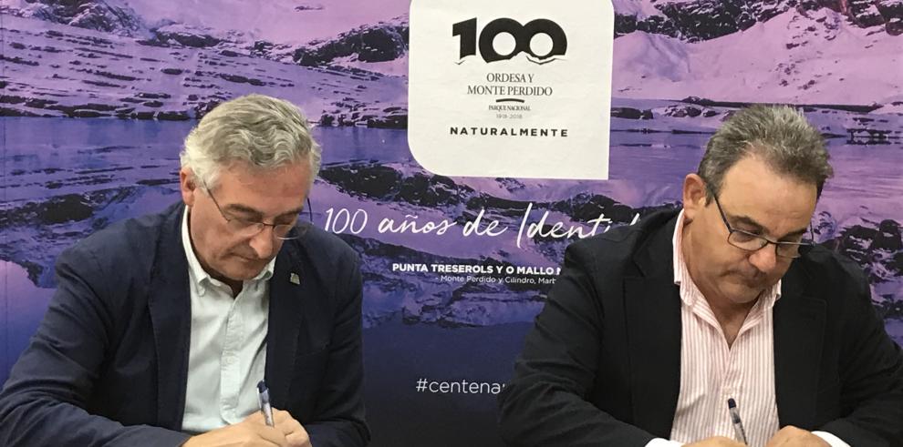 Cooperativa Ganadera de Caspe amplía la lista de patrocinadores del Centenario del Parque Nacional