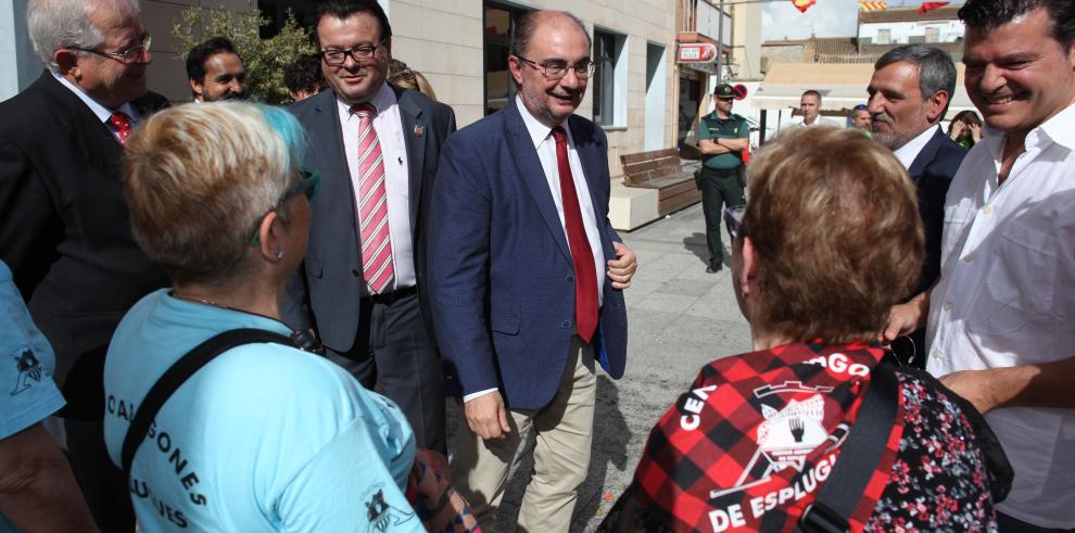 Lambán: "Cuando hablamos de talento y compromiso con Aragón, estamos hablando de hombres y mujeres que se muestran orgullosos de ser aragoneses fuera de la Comunidad y que han contribuido a construir España"