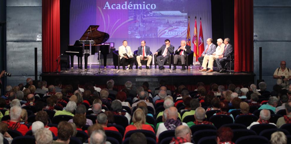 Lambán: "Cuando hablamos de talento y compromiso con Aragón, estamos hablando de hombres y mujeres que se muestran orgullosos de ser aragoneses fuera de la Comunidad y que han contribuido a construir España"