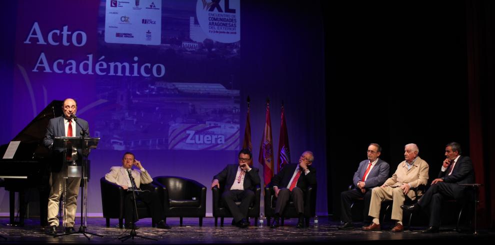 Lambán: "Cuando hablamos de talento y compromiso con Aragón, estamos hablando de hombres y mujeres que se muestran orgullosos de ser aragoneses fuera de la Comunidad y que han contribuido a construir España"