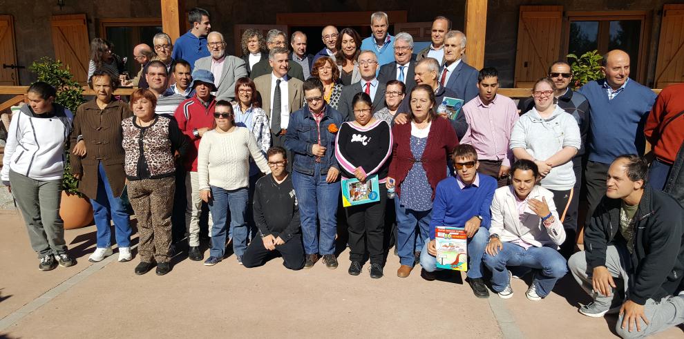 Broto: “En el centro de Atades Huesca en Martillué muchas personas con discapacidad llevan a cabo su proyecto de vida cerca de sus familias”