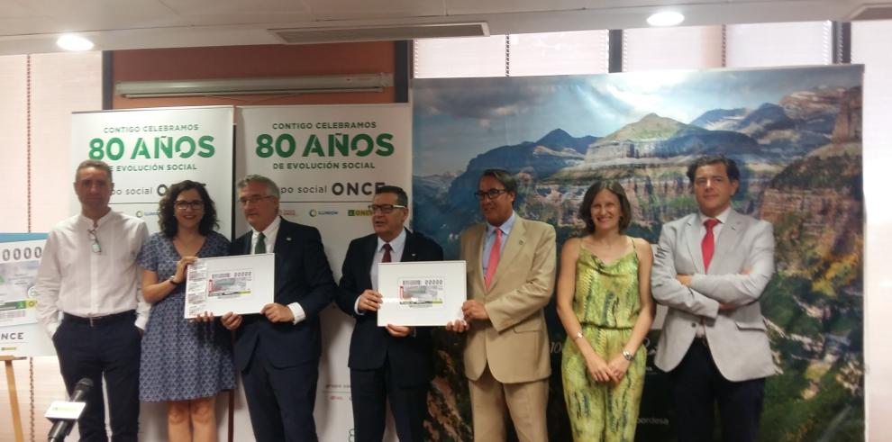 El cupón de la ONCE se llena de naturaleza para celebrar el Centenario del Parque Nacional de Ordesa y Monte Perdido 