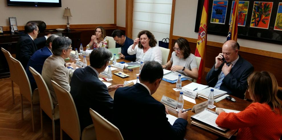 La Comisión Mixta Gobierno de Aragón-Ministerio Fiscal constata el avance de la Oficina Fiscal  