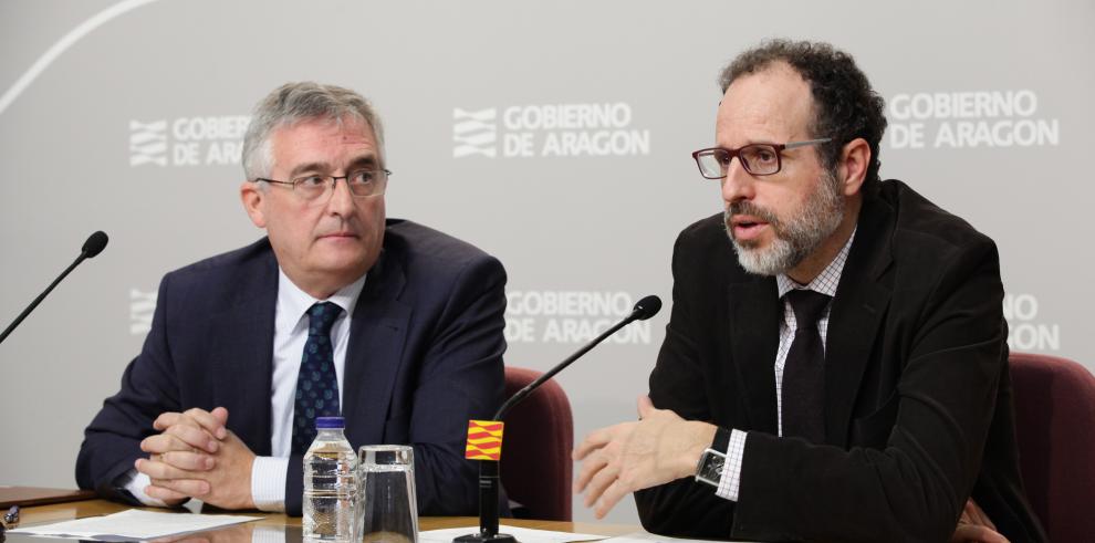 El Gobierno de Aragón destina 20 millones para subvencionar obras de modernización de regadíos en 2018