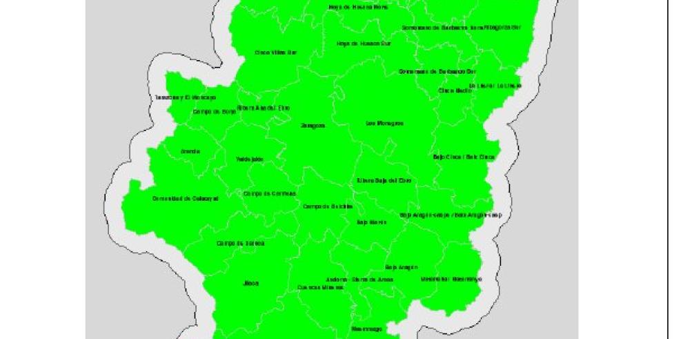 Mapa de Indice de Riesgo de Incendios Forestales para el día 10 de febrero de 2018