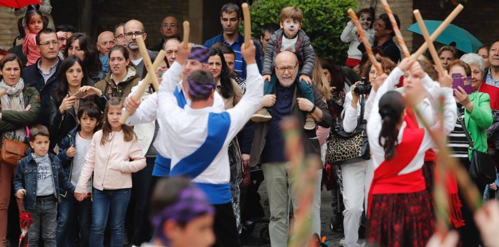 Cerca de 13.000 aragoneses han disfrutado de la celebración de San Jorge en el edificio Pignatelli