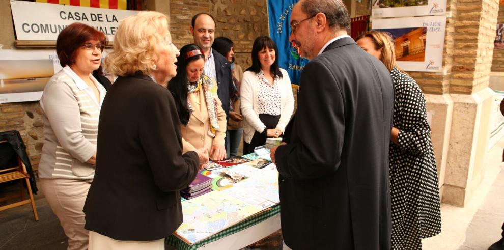 Cerca de 13.000 aragoneses han disfrutado de la celebración de San Jorge en el edificio Pignatelli